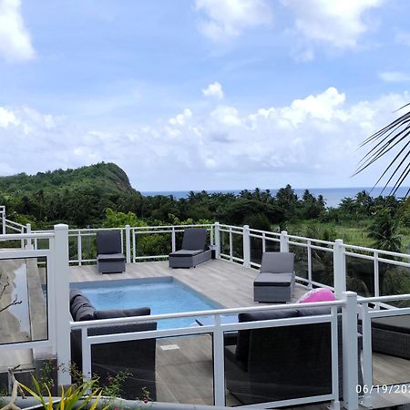 Azur, Bas De Villa Piscine, Vue Mer La Trinite Exterior photo